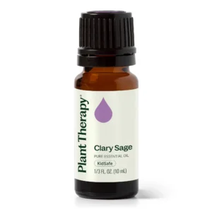 Plant Therapy Clary Sage Essential Oil 100% Pure, Undiluted, Natural Aromatherapy, Therapeutic Grade, 10 mL (1/3 oz)