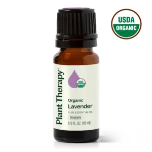 Plant Therapy Organic Lavender Essential Oil 100% Pure, USDA Certified Organic, Undiluted, Natural Aromatherapy, Therapeutic Grade 10 mL (1/3 oz)