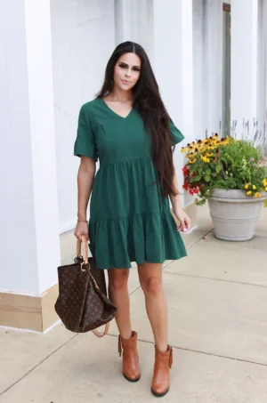 Nursing Queen Nursing Dress With Pockets - Bell Sleeve
