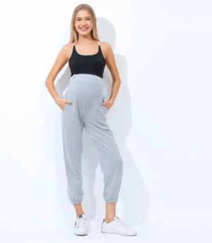 Alina Mae Maternity Sweatpants Pregnancy Gym Pants Casual Pant