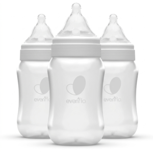 Evenflo Balance + Standard Baby Bottles, 4 oz, 3 pack