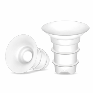 Maymom Long Plus Flange Inserts, Compatible with Freemie 25mm Flanges; Compatible with 24mm Medela PersonalFit Flange, Spectra 24mm Flange, Momcozy S9 Pro/S12 Pro, 2 pack