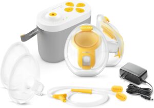 Medela Pump in Style Pro+ Hands-Free Breast Pump, Rechargeable, Wearable, Hospital Grade Breastpump
